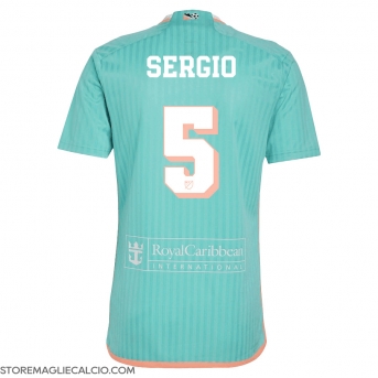 Inter Miami Sergio Busquets #5 Maglia Gara Terza Repliche 2024-25
